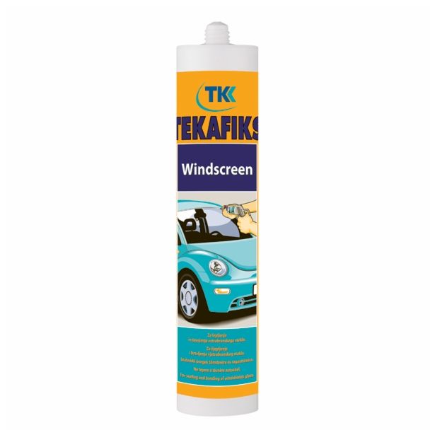 MONTAŽNO LEPILO TKK TEKAFIKS MS WINDSCREEN 290 ML ČRN