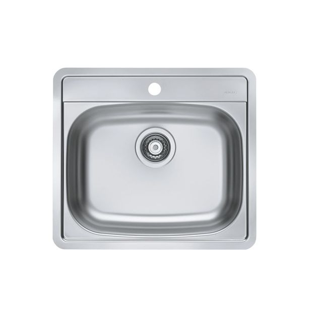 NERJAVNO POMIVALNO KORITO ALVEUS MORE 10, NAT 560X500 MM