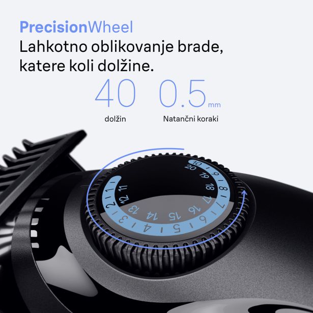 MOŠKI UREJEVALNIK BRAUN BT 3520 ZA BRADO +3 NASTAVKI