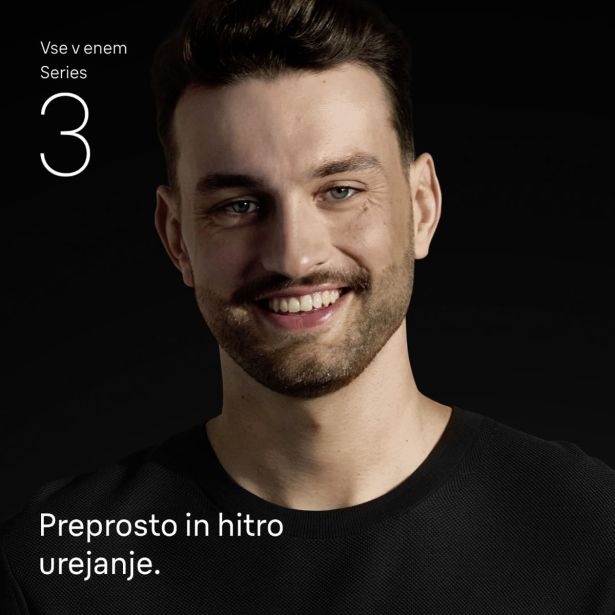 MOŠKI UREJEVALNIK BRAUN MULTIGROOMER AIO 3540 8 V 1