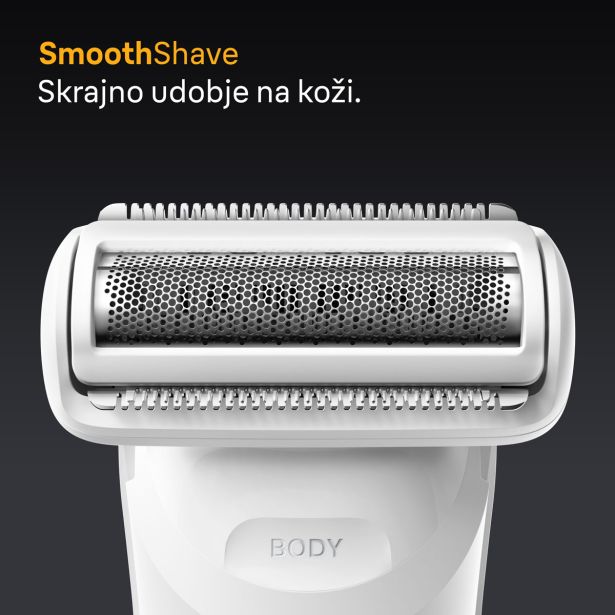 MOŠKI UREJEVALNIK BRAUN ZA TELO BG 5550 +6 NASTAVKOV