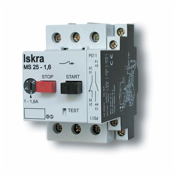 MOTORSKO STIKALO ISKRA-MIS MS25 0.4-0.63A BREZOHIŠJA TER.+KRATKOST.SPR.( DME )