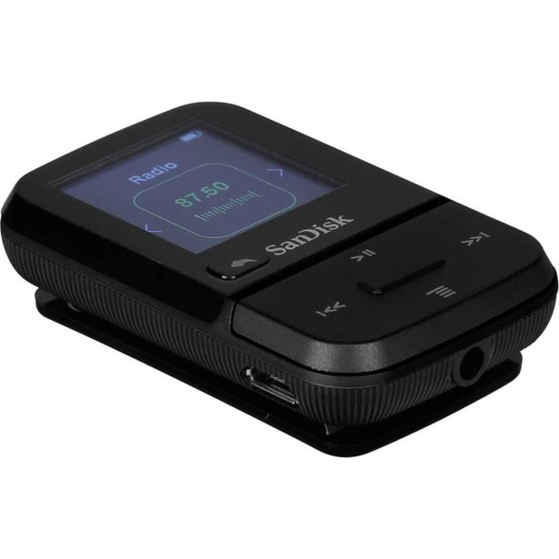 MP3 PREDVAJALNIK SANDISK SAN CLIP SPORT 32GB ČRN