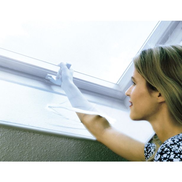 SCHELLENBERG ZAŠČITNA MREŽA PROTI INSEKTOM Z ZADRGO 150X180 CM BELA