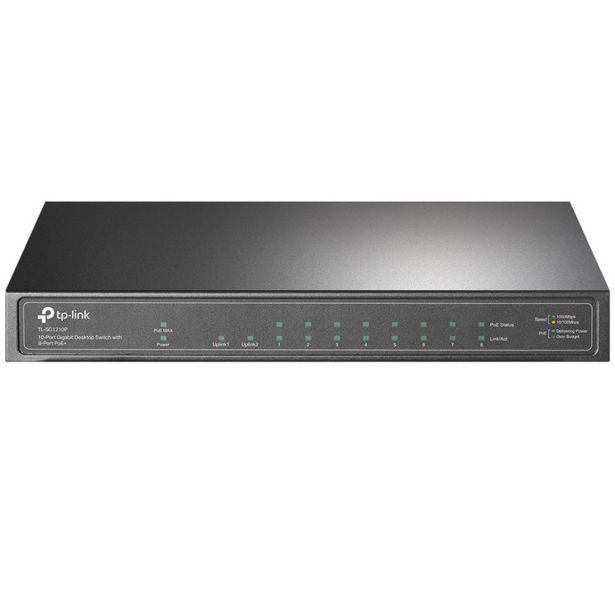 MREŽNI USMERNIK (ROUTER) TP-LINK LAN 10 POR T TL-SG1210P GIGA 8X POE