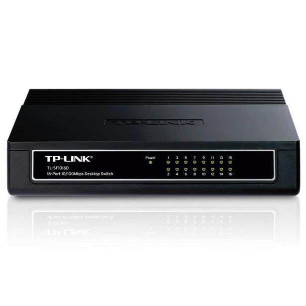 MREŽNI USMERNIK (ROUTER) TP-LINK LAN 16 POR T TL-SF1016D 100MBPS