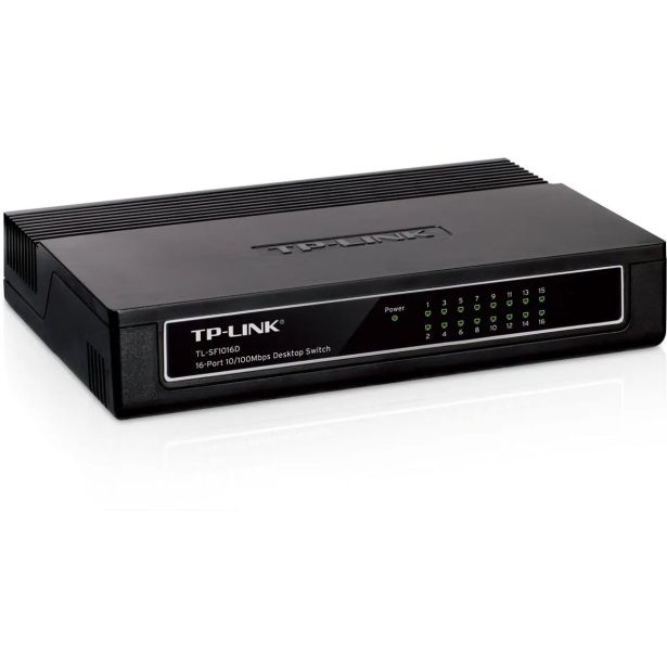 MREŽNI USMERNIK (ROUTER) TP-LINK LAN 16 POR T TL-SF1016D 100MBPS