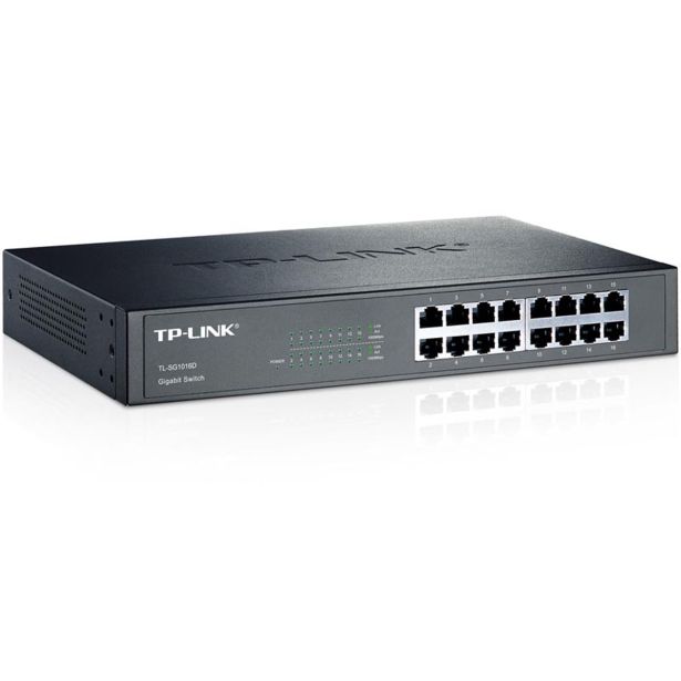 MREŽNI USMERNIK (ROUTER) TP-LINK LAN 16 POR T TL-SG1016D GIGAB. DES/R