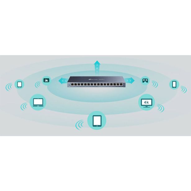MREŽNI USMERNIK (ROUTER) TP-LINK LAN 16 POR T TL-SG116 GIGABIT DESK.