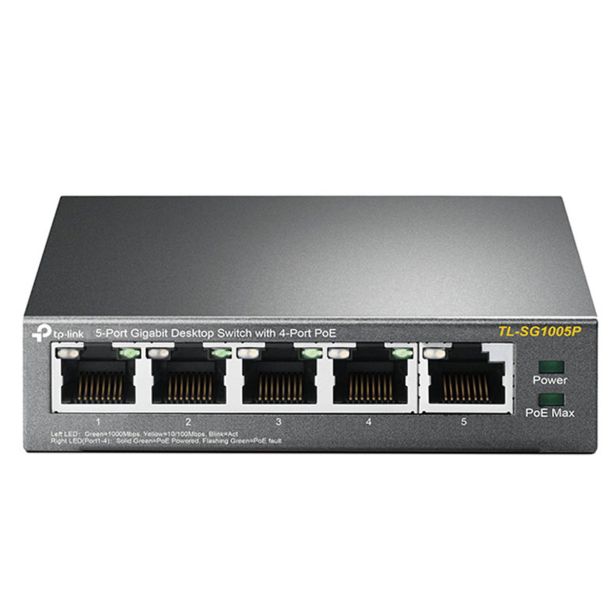 MREŽNI USMERNIK (ROUTER) TP-LINK LAN 5 PORT TL-SG1005P 10/100/1000 4X