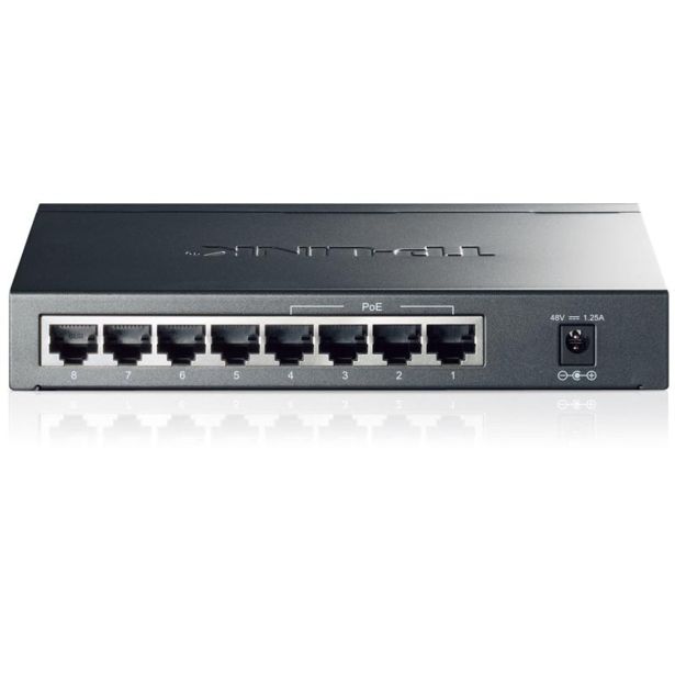 MREŽNI USMERNIK (ROUTER) TP-LINK LAN 8 PORT TL-SG1008P GIGABIT 4 POE