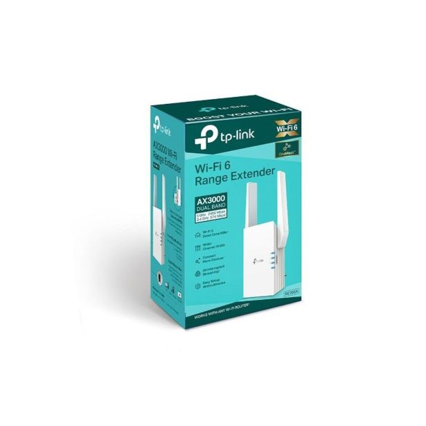 MREŽNI USMERNIK (ROUTER) TP-LINK RE705X AX3000 MESH WIFI 6 RANGE EXTENDER