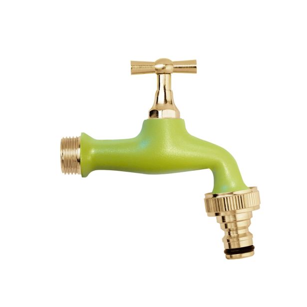 MS PRIKLJUČEK ZA VODO AQUAJET VRTNA PIPA SVETLO ZELENA