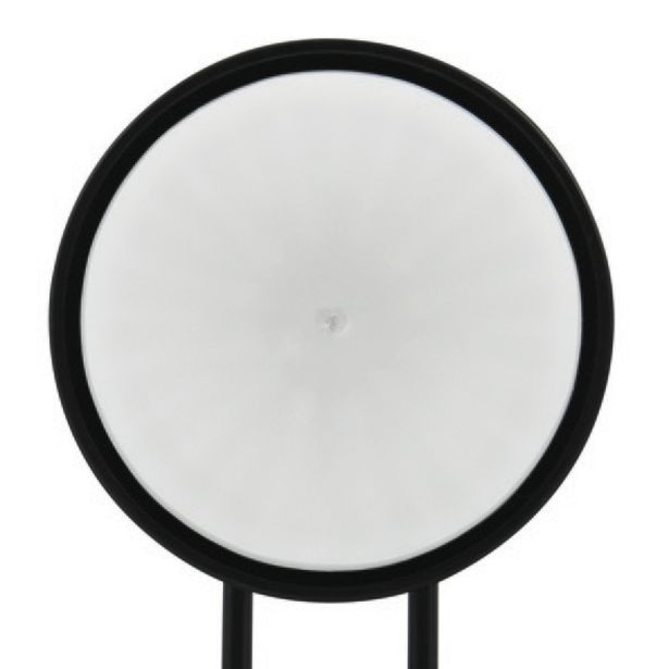 MSV DRŽALO BRISAČE OKROGLI NA VAKUUM 15.9 X 3.5 X 26 CM KROM, ČRNI MEGA VENTOUSES