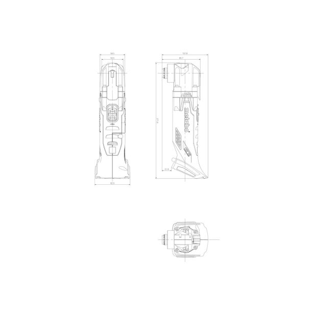 BATERIJSKO VEČNAMENSKO ORODJE METABO MT 18 LTX + ŠKATLA ZA SHRANJEVANJE