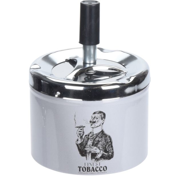 PEPELNIK EH NA PRITISK 9X12 KOVINSKI Z 4 RAZLIČNI DEKORJI