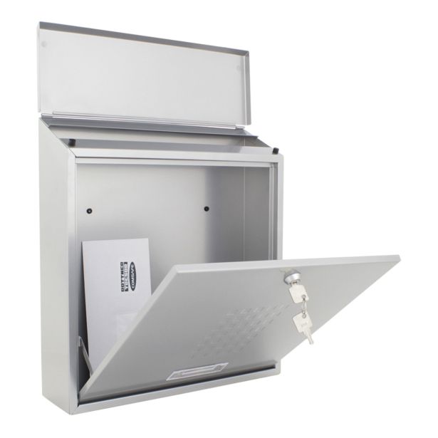 NABIRALNIK ROTTNER BOLZANO SREBRN 400X365X115MM