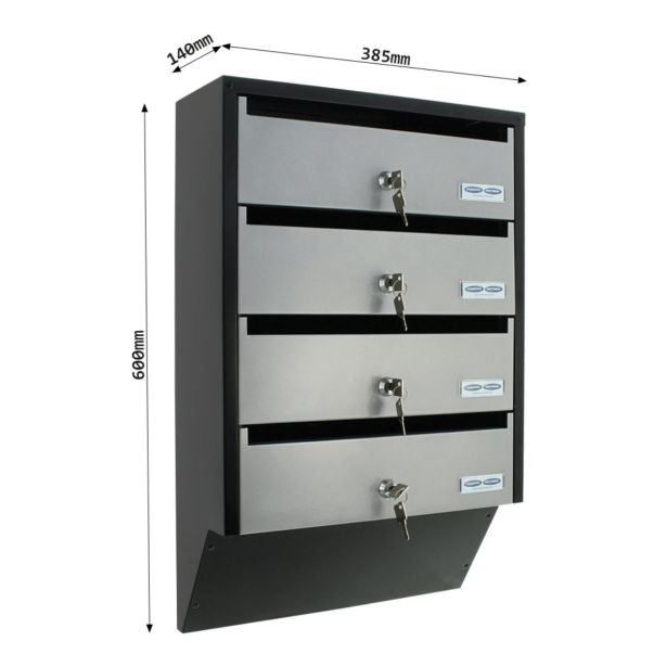 NABIRALNIK ROTTNER DEPOT4SILVER BLACK