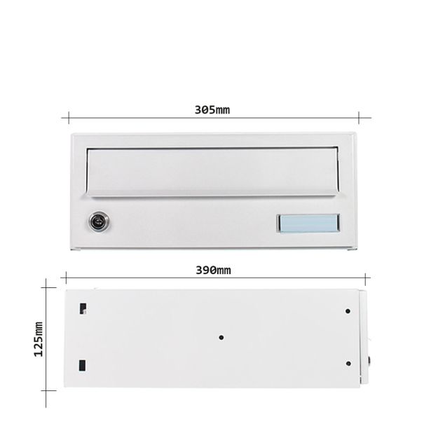 NABIRALNIK ROTTNER MODULARNI 125X305X390MM, BELA