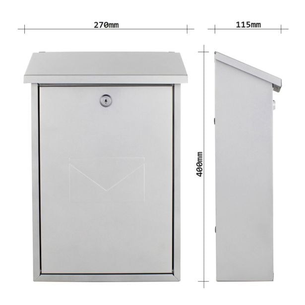 NABIRALNIK ROTTNER PARMA SREBRN 400X270X115