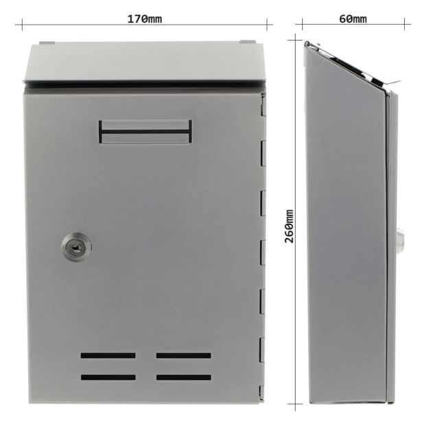 NABIRALNIK ROTTNER STANDARD SREBRN 260X170X60