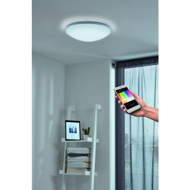 NADGRADNA SMART SVETILKA EGLO GIRON-C 17W RGB FI300 FI 300MM