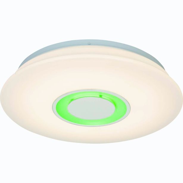 NADGRADNA STROP. SVETILKA DONATA 1X12W RGB, BLUETOTH ZVOČNIK