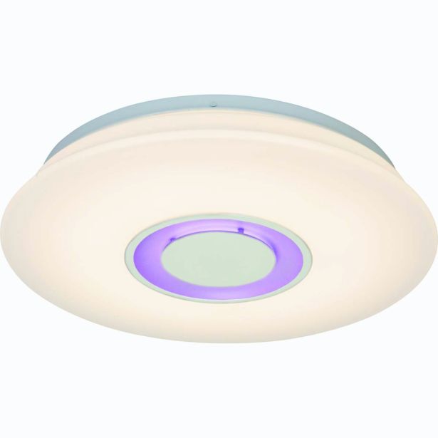 NADGRADNA STROP. SVETILKA DONATA 1X12W RGB, BLUETOTH ZVOČNIK