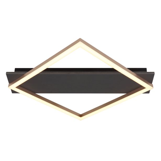 NADGRADNA STROP. SVETILKA GLOBO BEATRIX LED 18W 950LM 3000K 46.7 CM MAT-SIVA