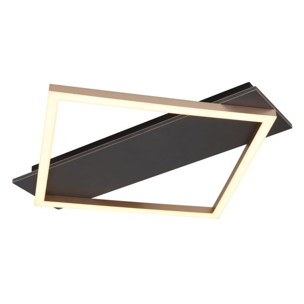 NADGRADNA STROP. SVETILKA GLOBO BEATRIX LED 18W 950LM 3000K 46.7 CM MAT-SIVA