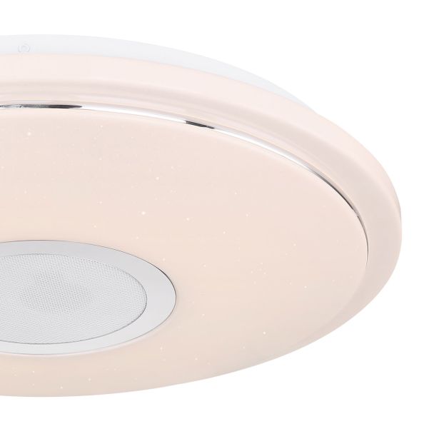 NADGRADNA STROP. SVETILKA GLOBO CONNOR 16W CCT Z ZVOČNIKOM