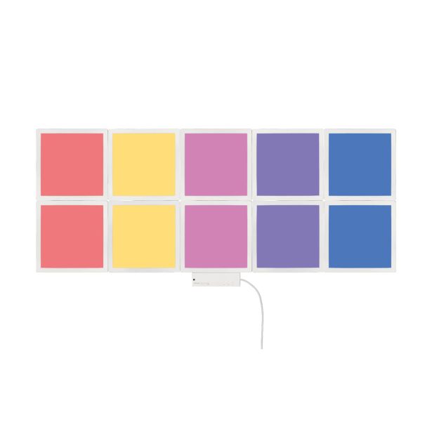 NADGRADNA STROP. SVETILKA GLOBO LED PANEL 10X2W LED CCT RGB DIM Z DALJ.UPRAV.