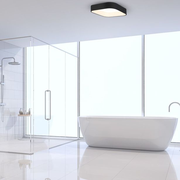 NADGRADNA STROP. SVETILKA MILAGRO ASTRO ČRNA 24W LED ML6356