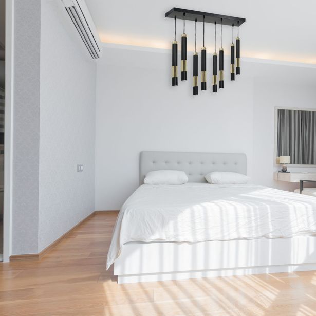 NADGRADNA STROP. SVETILKA MILAGRO DALLAS ZLATA 8X MINIGU10 MLP6551