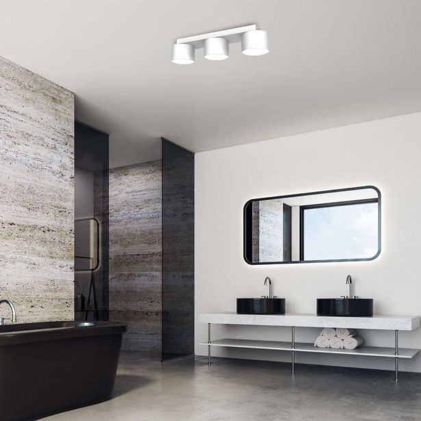 NADGRADNA STROP. SVETILKA MILAGRO DIXIE BELA 3XGX53 MLP7540