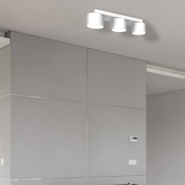 NADGRADNA STROP. SVETILKA MILAGRO DIXIE BELA 3XGX53 MLP7540