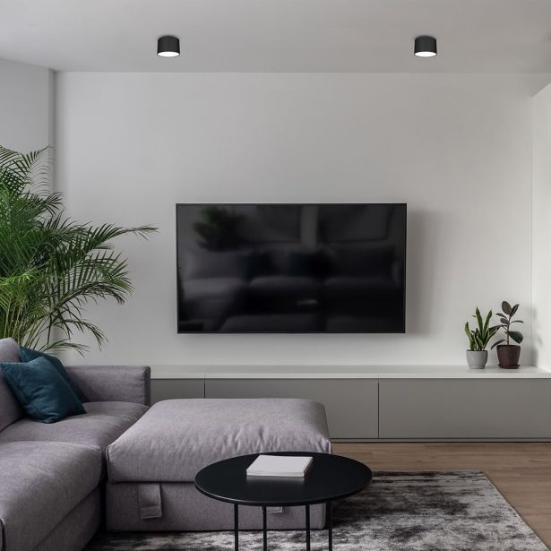 NADGRADNA STROP. SVETILKA MILAGRO DIXIE ČRNA 1XGX53 MLP7543