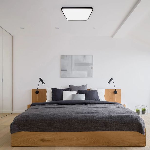 NADGRADNA STROP. SVETILKA MILAGRO FABIO ČRNA 23W ML7935