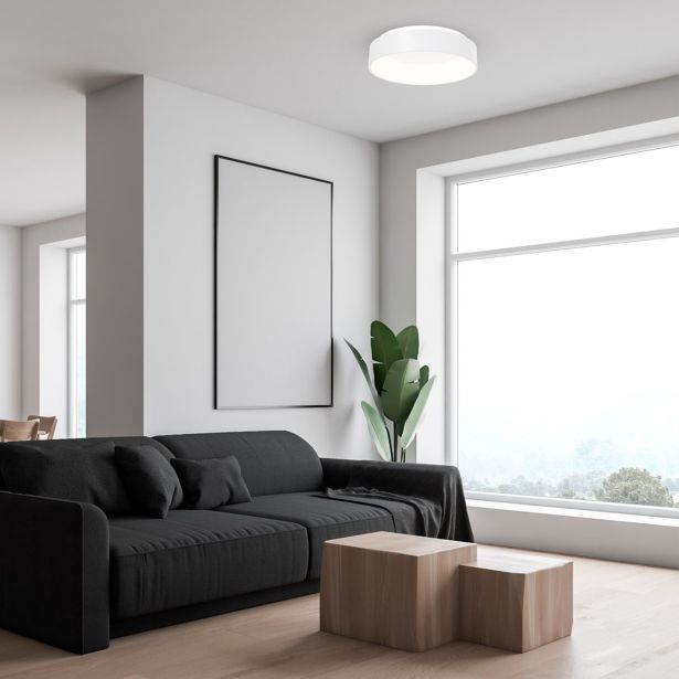 NADGRADNA STROP. SVETILKA MILAGRO OHIO BELA 24W LED 45CM ML232