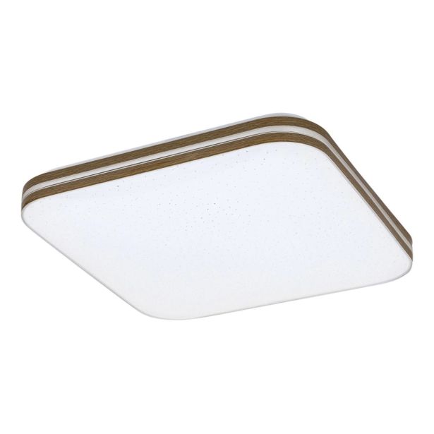NADGRADNA STROP. SVETILKA RABALUX OSCAR2 18W KVADRAT, RJAV, ZVEZDAST