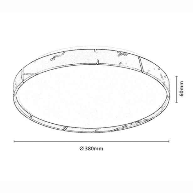 NADGRADNA STROP. SVETILKA RABALUX RAB 71518 TERESIA