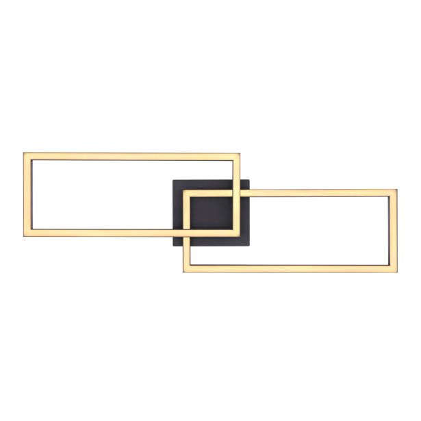 NADGRADNA STROP. SVETILKA TATJANA 24W 710X230X75 MM ČRNI