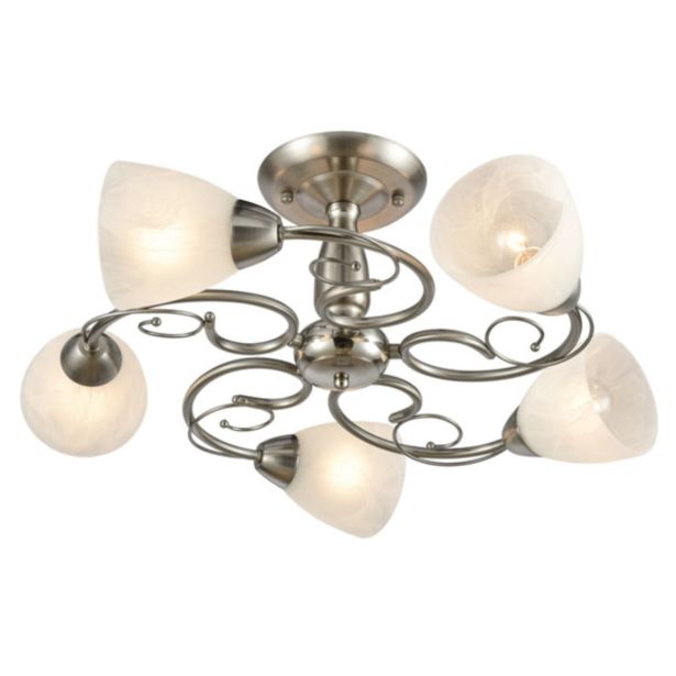 NADGRADNA STROP. SVETILKA ESTO GRACE 5X40W E14