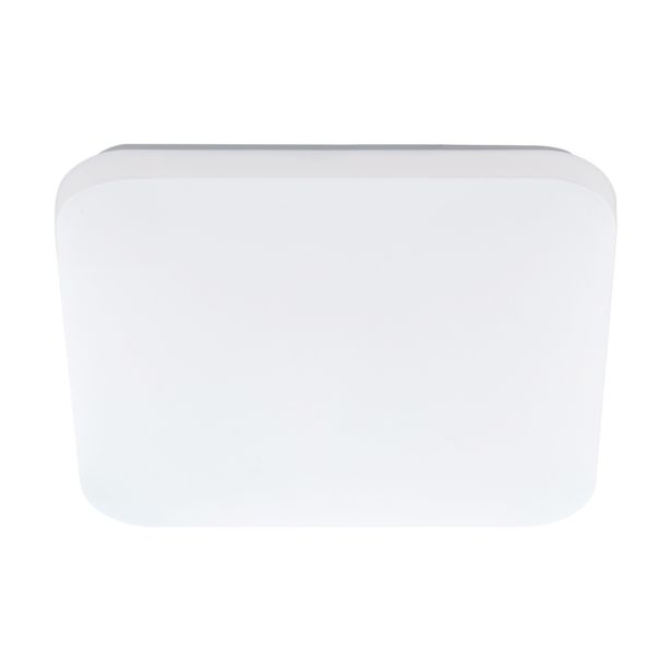 NADGRADNA STROP. SVETILKA FRANIA 7.4W BELA KVADRATNA, 22X22 CM