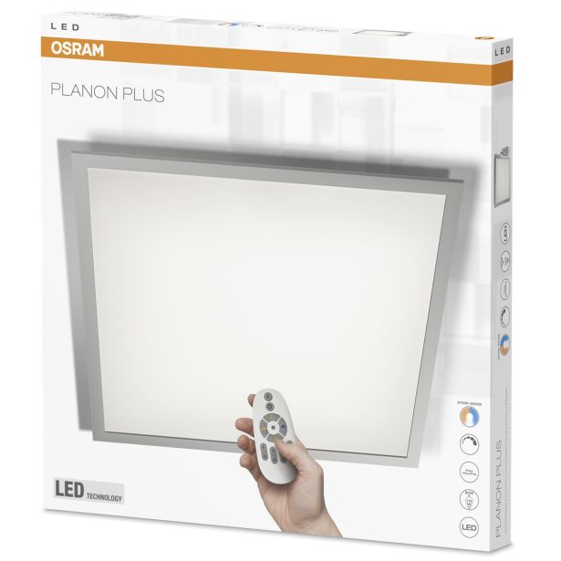 NADGRADNA STROP. SVETILKA OSRAM LED PANEL PLANON PLUS 30W 60X60X4.7, Z DALJ. UPR.