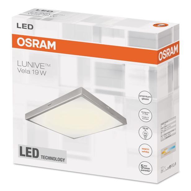 NADGRADNA STROP. SVETILKA OSRAM LUNIVE VELA 19W 830