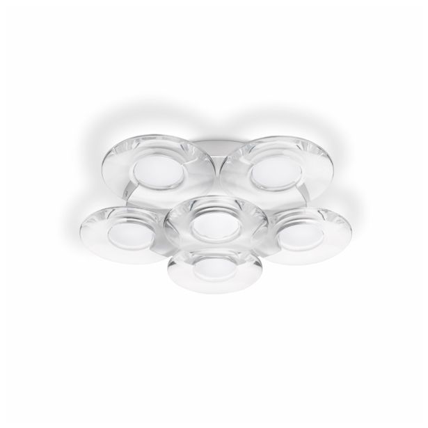 NADGRADNA STROP. SVETILKA PHILIPS VAGA 6X2.5W LED 40970/48/16 ALUMINIJ