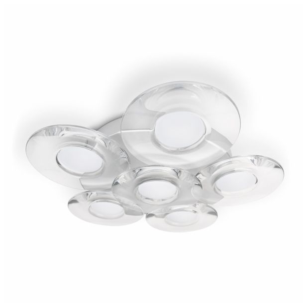 NADGRADNA STROP. SVETILKA PHILIPS VAGA 6X2.5W LED 40970/48/16 ALUMINIJ