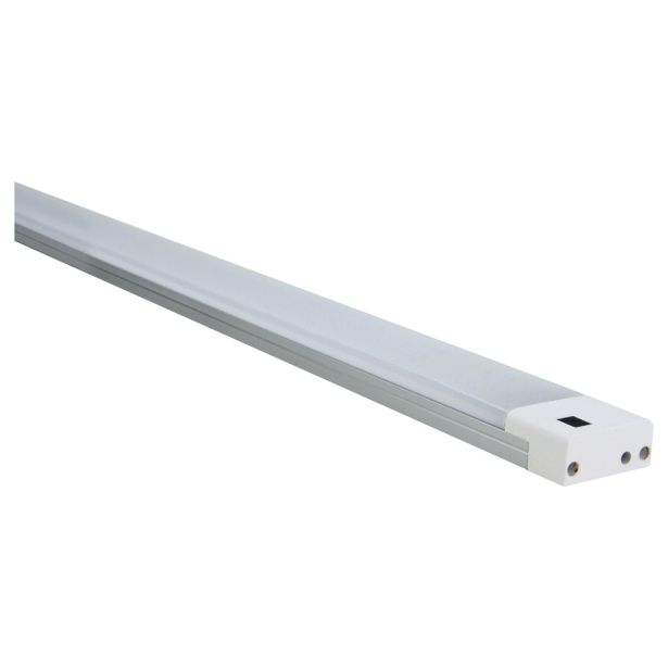 NADGRADNA SVETILKA LED E2 PLAN 15W, WW, DIM, L=90CM S STIKALOM