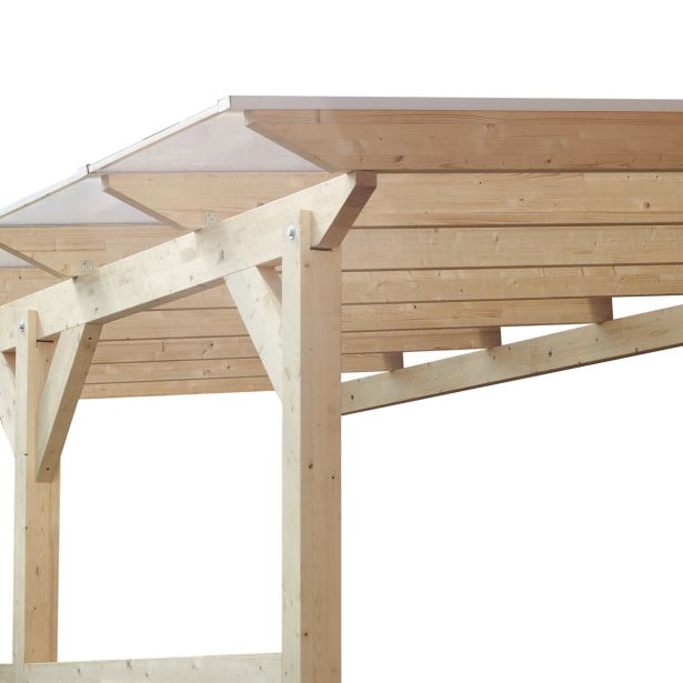 LESENI NADSTREŠEK KARIBU NADSTREŠEK 2C 550X248X272